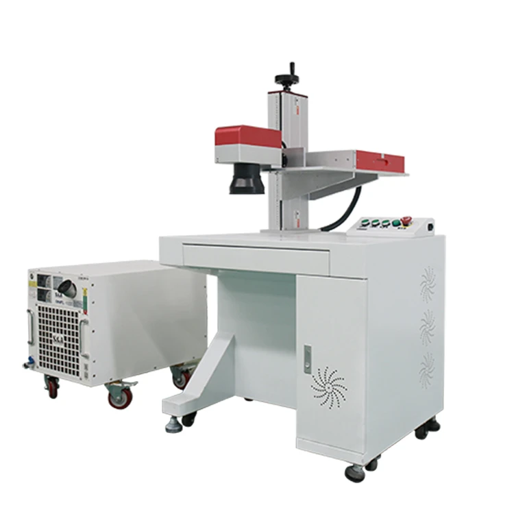 เครื่องทำเครื่องหมายเลเซอร์ UV 15 วัตต์สำหรับการเจาะกระจก
