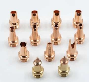 หัวฉีดทองแดงเชื่อมด้วยเลเซอร์แบบมือถือ