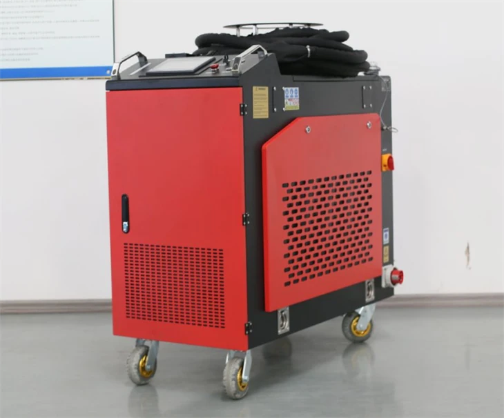 เครื่องทำความสะอาดเลเซอร์ต่อเนื่อง 3000W พร้อมลำแสงออปติกเดี่ยว