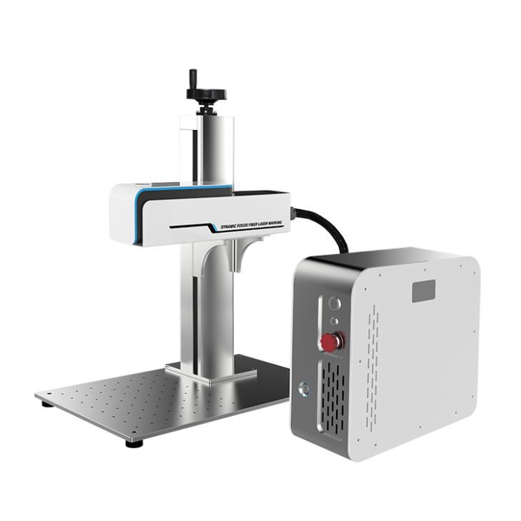3D Dynamic Focusing Fiber Laser Marking Machine สำหรับโลหะและอโลหะ