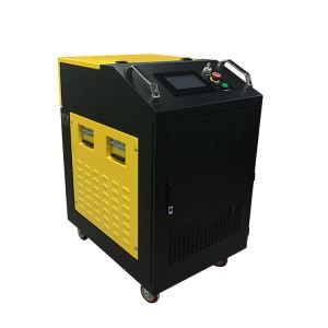 เครื่องเลเซอร์ทำความสะอาดโลหะ 200w สำหรับการกำจัดสนิมด้วยเลเซอร์