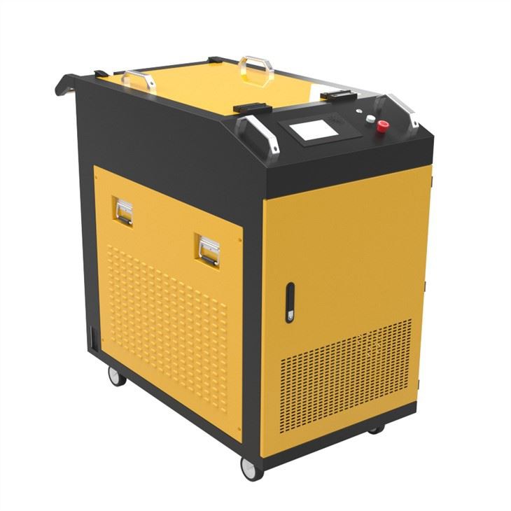 เครื่องทำความสะอาดไฟเบอร์เลเซอร์ 1000W 1500W CW ความเร็วที่รวดเร็วความสะอาดสูง