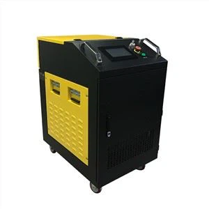 เครื่องทําความสะอาดไฟเบอร์เลเซอร์ 200W 500W สําหรับการทําความสะอาดอุปกรณ์อาวุธ