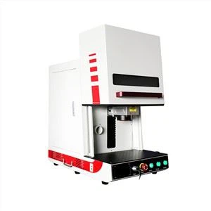 เครื่องทําเครื่องหมายไฟเบอร์เลเซอร์ในตัว 20W 30W 50W