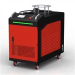 เครื่องทำความสะอาดเลเซอร์แบบต่อเนื่อง 1000W พร้อมลำแสงออปติกคู่
